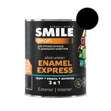 Краска молотковая 3 в 1 SMILE EXPRESS 0,7л черная - PRORAB image-2