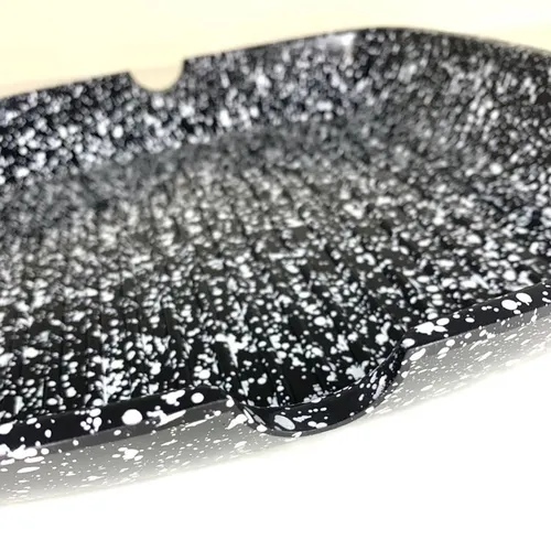 Сковорода гриль А-Плюс 24 см квадр. с мраморным антиприг.покрытием APL1496 - PRORAB image-2