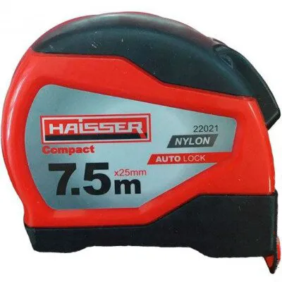 Рулетка HAISSER Compact 7,5м*25мм 22021 - PRORAB