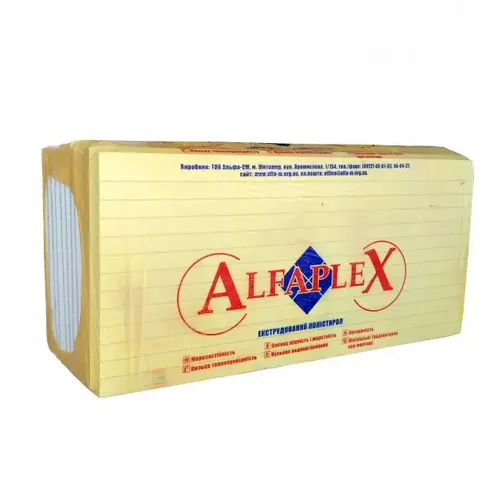 Пенополистирол ALFAPLEX 1200*550*30 уп.13шт - PRORAB