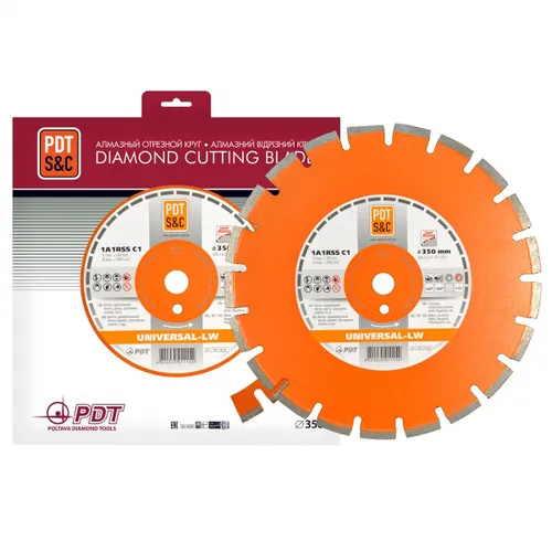 Диск алмазный PDtools UNIVERSAL 350 3.2 10 25.4 - PRORAB