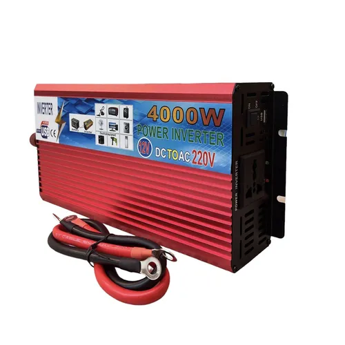 Преобразователь напряжения POWER INVERTER 4000Вт 12v 220v 50НZ - PRORAB image-2