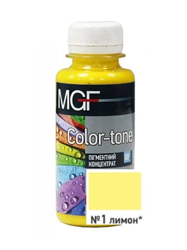 Краситель MGF Color-tone 1 лимонный 100мл - PRORAB