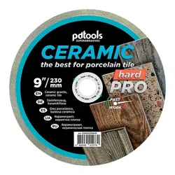 Диск алмазный PDtools CERAMIC HARD PRO 230 1.6 10 25.4 - PRORAB image-13