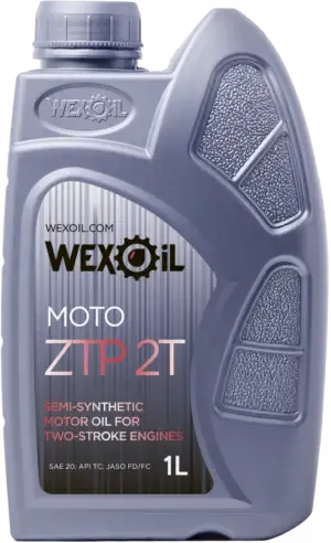 Смазка Wexoil Moto для 2-тактных бензиновых двигателей ZTP 2T 1л - PRORAB