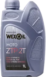 Смазка Wexoil Moto для 2-тактных бензиновых двигателей ZTP 2T 1л - PRORAB image-1