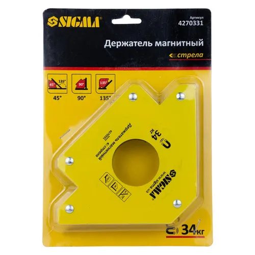 Магнит для сварки Sigma стрела 34кг 45/90/135 4270331 - PRORAB image-2