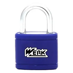 Замок навесной WERK PVC-IP-0160W 60мм - PRORAB image-6