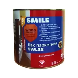 Лак SMILE паркетный SWL-22 алкидный 0,75л глянец - PRORAB image-1