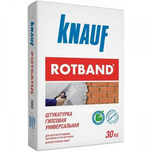 Штукатурка KNAUF Rotband 30кг - PRORAB image-1