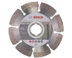 Bosch Круг алмазный отрезной PF Concrete 115х22 бетон - PRORAB image-14