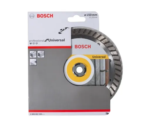 Bosch Круг алмазный отрезной PF Universal 150х22 турбо - PRORAB image-1