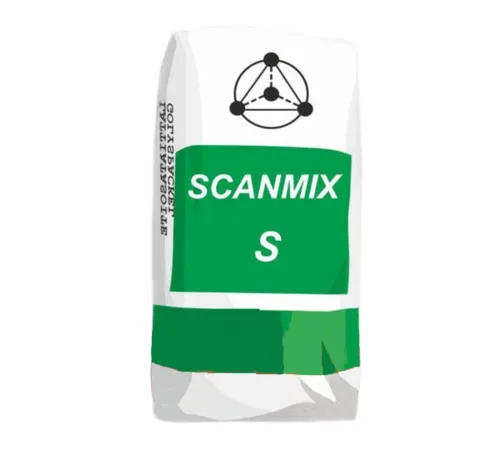 Шпатлевка фасадная SCANMIX S финишная белая 20кг - PRORAB image-1