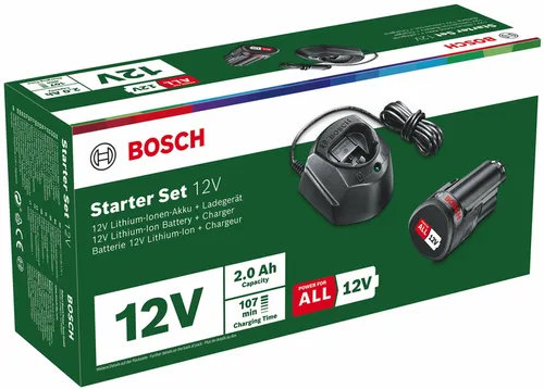 Стартовый набор Bosch (аккумулятор Li-Ion, 12 В, 1.5 А*ч + зарядное устройство GAL 1210 CV) (1600A01L3D) - PRORAB image-1