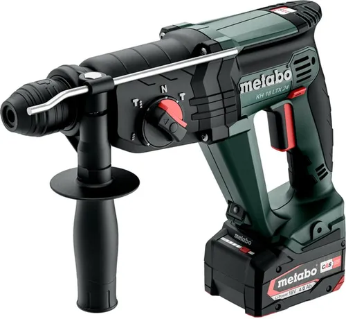 Перфоратор аккумуляторный - KH 18 LTX 24 18V 2X4AH (METABO), ЗАРЯДНОЕ УСТРОЙСТВО ASC 55,METABOX 165 L - PRORAB