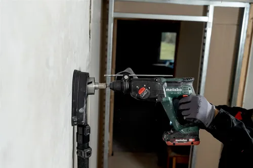 Перфоратор аккумуляторный - KH 18 LTX 24 18V 2X4AH (METABO), ЗАРЯДНОЕ УСТРОЙСТВО ASC 55,METABOX 165 L - PRORAB image-1