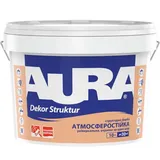 Краска структурная AURA Dekor Struktur 10л белая - PRORAB image-1