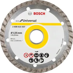 Bosch Круг алмазный отрезной PF Universal 125х22 турбо - PRORAB image-2