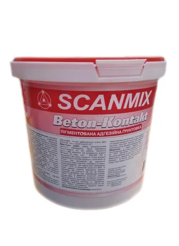 Грунтовка SCANMIX Beton Kontakt 5кг ведро - PRORAB