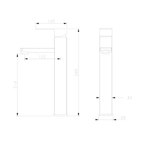 Смеситель WEZER PRO11-02 - PRORAB image-2