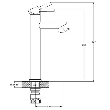 Смеситель WEZER EKO11А-01 - PRORAB image-2