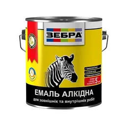 Эмаль алкидная ZEBRA ПФ-116 2,8кг 55 ярко-желтая - PRORAB image-1