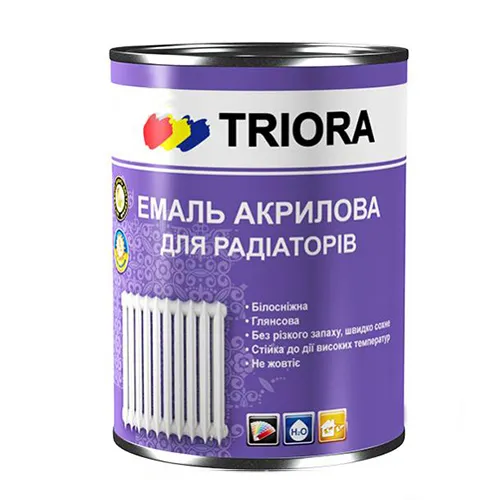 Эмаль акриловая TRIORA для радиаторов 0,75л. - PRORAB image-1