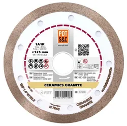 Диск алмазный PDtools CERAMICS GRANITE 125 1.4 10 22.2 - PRORAB image-6