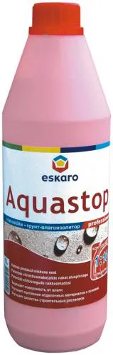 Грунтовка ESKARO Aquastop Professional 1л - PRORAB