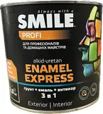 Краска молотковая 3 в 1 SMILE EXPRESS 2,0л черная - PRORAB image-4