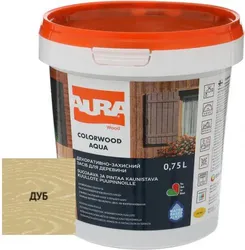 Лазурь для дерева AURA ColorWood 0,75л дуб - PRORAB image-1