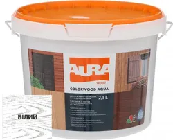 Лазурь для дерева AURA ColorWood 2,5л белый - PRORAB image-7