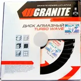 Диск алмазный GRANITE Turbo Wave 180мм 9-04-180 - PRORAB image-12