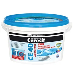 Затирка CERESIT СЕ-40 зеленая 2кг - PRORAB