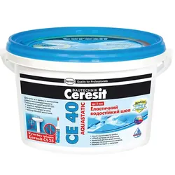 Затирка CERESIT СЕ-40 красная 2кг - PRORAB