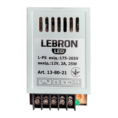 Блок питания LEBRON L-PS 12V 5A 60W - PRORAB