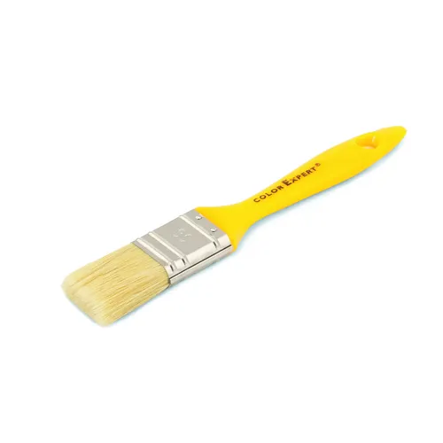 Кисть флейцевая COLOR EXPERT ЛАК 30мм толщина 12мм желтая пласт.ручка - PRORAB