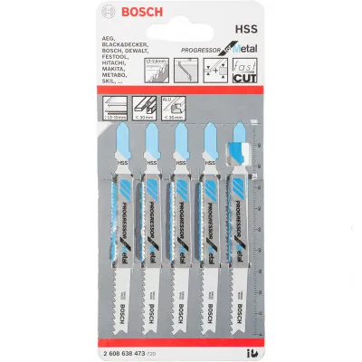 Пилочки для лобзика BOSCH Т123 Х - PRORAB