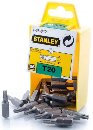 Бита STANLEY TORX" T20х25мм 1-68-842 - PRORAB