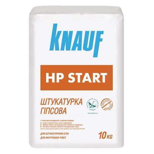 Штукатурка KNAUF HP Start 10кг фасовка - PRORAB