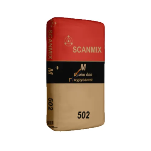 Клей для газоблока SCANMIX M 502 25кг - PRORAB image-1