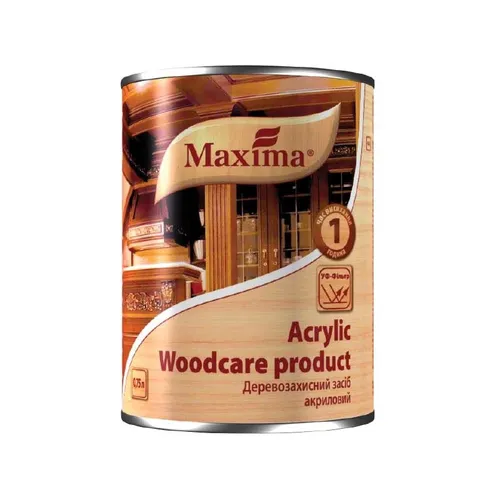 Деревозащитное средство MAXIMA Acrylic 0,75л дуб - PRORAB