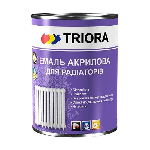 Эмаль акриловая TRIORA для радиаторов 2л. - PRORAB