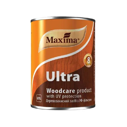 Деревозащитное средство MAXIMA Ultra 0,75л рябина - PRORAB
