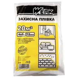 Пленка защитная WERK 4*5м 12мкм 37302 - PRORAB image-1