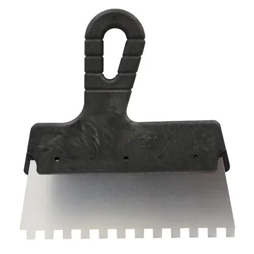 Spatula Steel 200 мм зуб 8x8 37159 - PRORAB