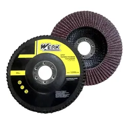 Круг лепестковый WERK 125*22,2мм Р60 Т29 - PRORAB image-15