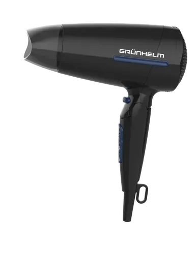 Фен для сушки волос GHD-532 1800Вт,2 скорости, 2 режима тепла, дорожный (GRUNHELM) - PRORAB