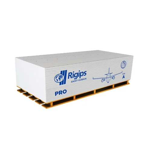 Гипсокартон RIGIPS PRO 3000*1200*12,5мм стеновой - PRORAB