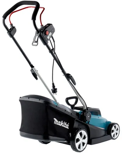 Газонокосилка электрическая ELM3320 Makita, мощность 1200Вт, ширина скашивания 33см, вес 13 кг - PRORAB image-2